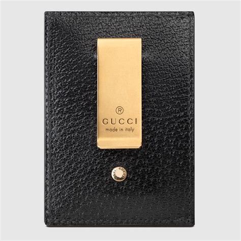 mens gucci money clips|gg marmont leather money clip.